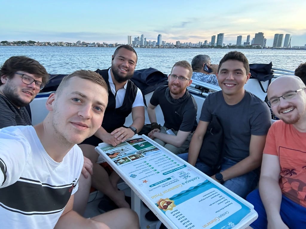 &amp;lt;span style=&amp;quot;white-space: pre-wrap;&amp;quot;&amp;gt;Team Apex in Recife, Brazil. Left to right: me, Maciej, Yan, Ivan, Paulo and Juan. André is missing.&amp;lt;/span&amp;gt;