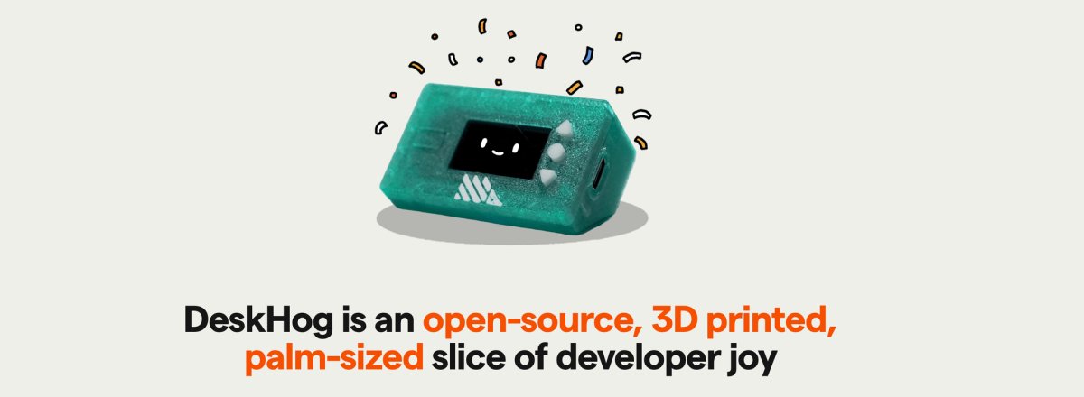 Playing around with the DeskHog