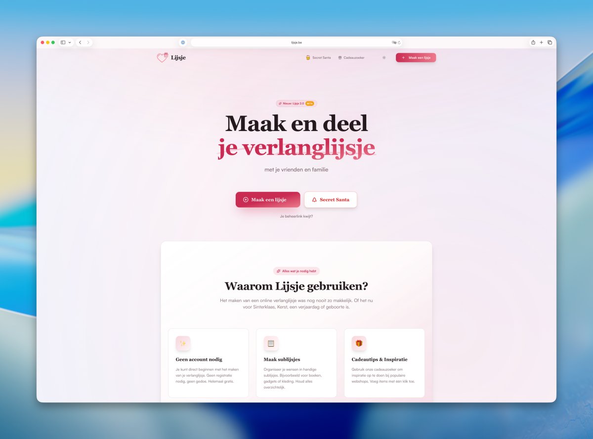 Lijsje v2.0: bigger, better, and coming to town 🎅